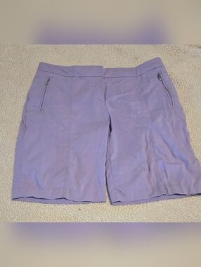 IZOD Golf Shorts. Size 12. Lavender Purple. EUC!